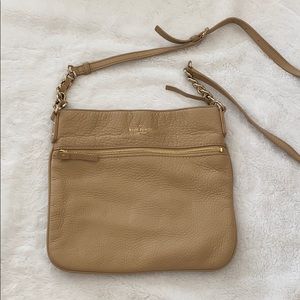 Beige Kate Spade Crossbody Bag